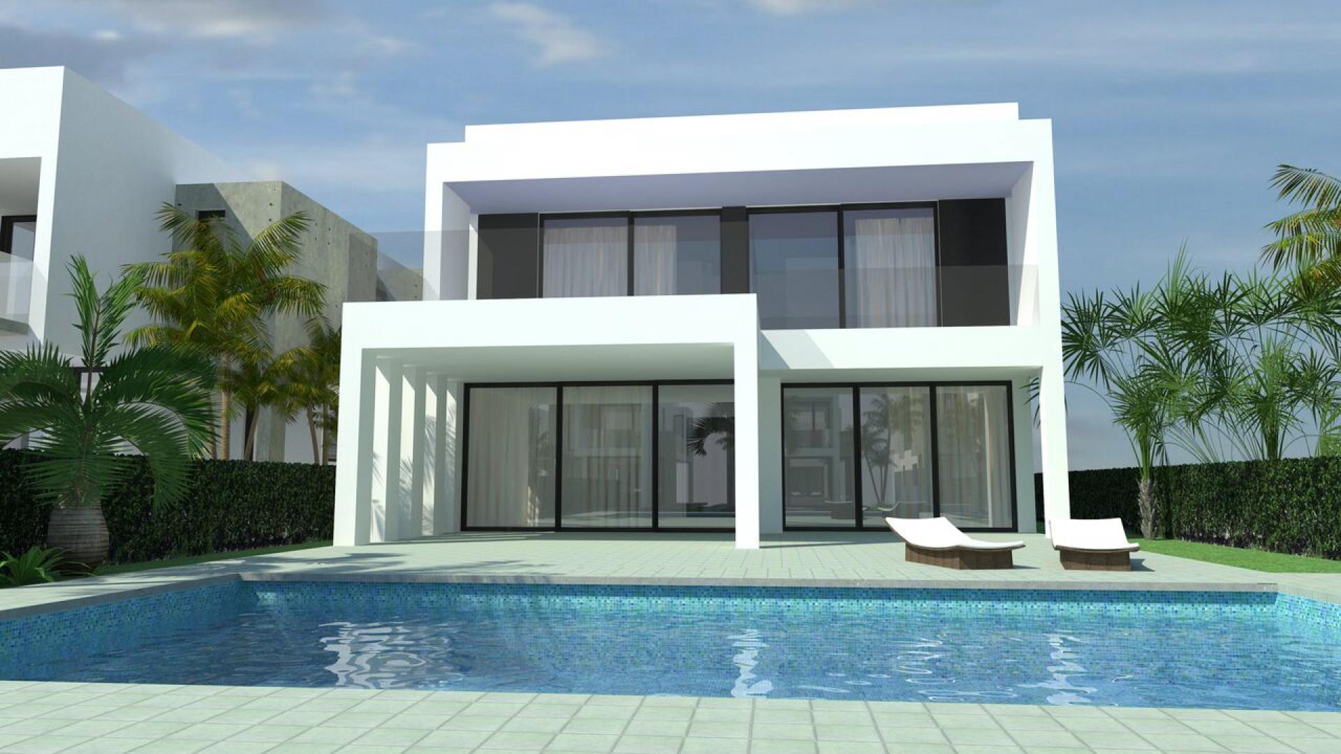 New build - detached villa - beach El Pinet - Rentablanca