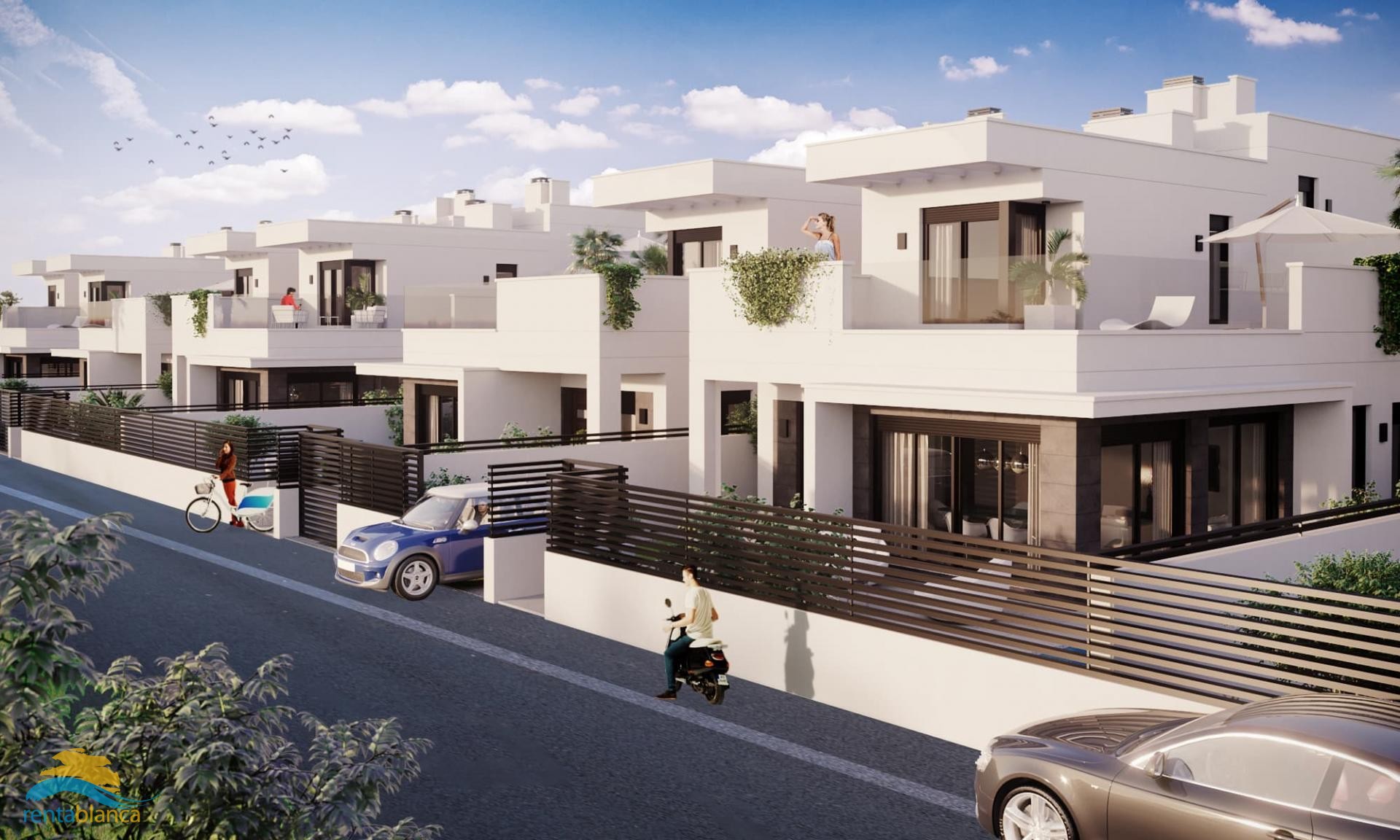 New build - modern semi detached villa - Oasis La Marina - Rentablanca