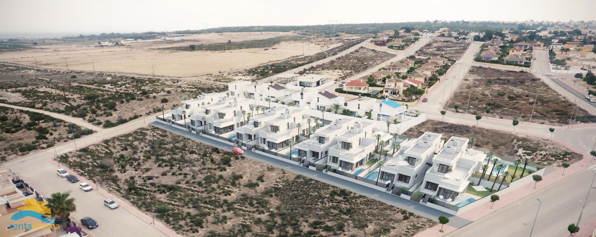 New build - modern semi detached villa - Oasis La Marina - Rentablanca
