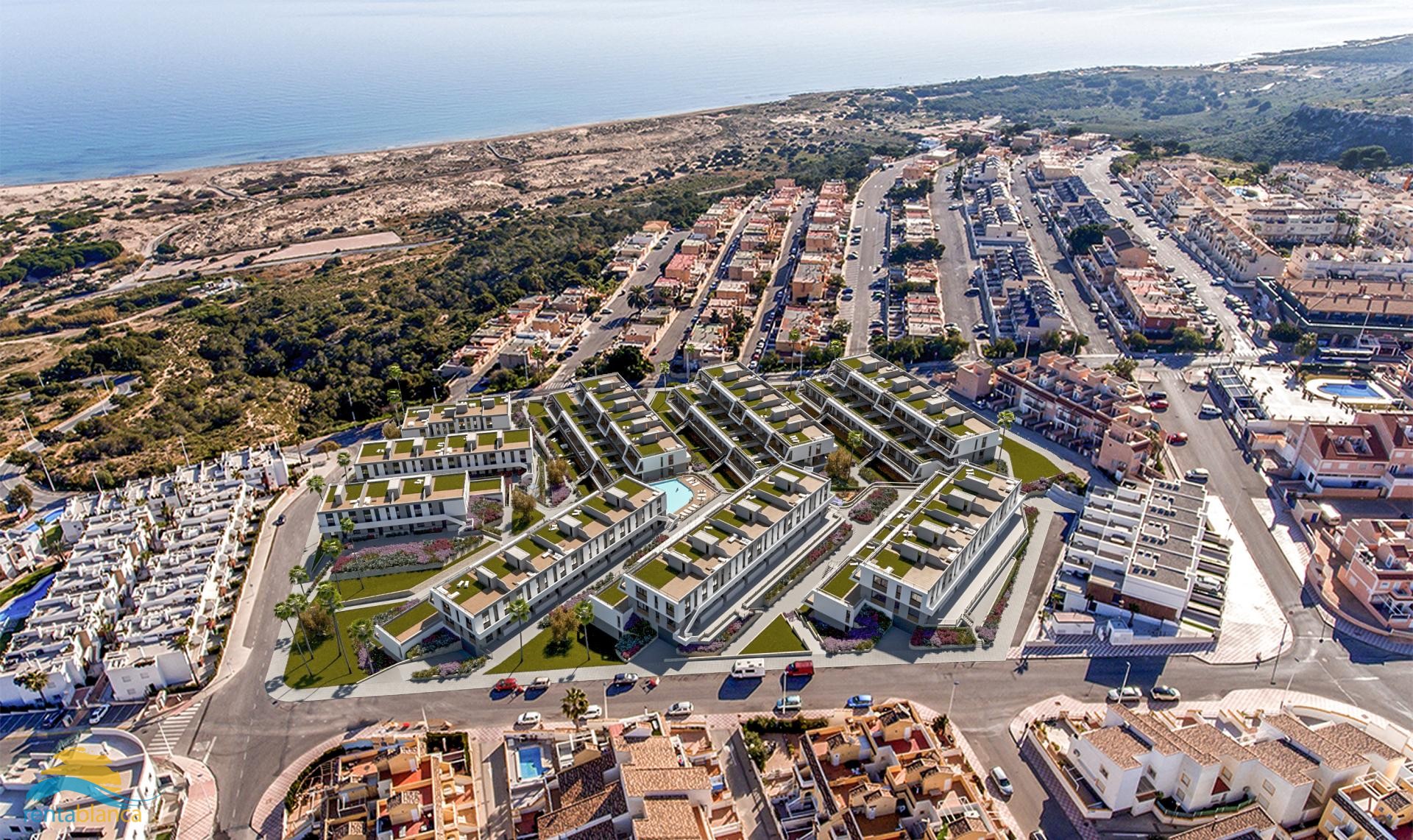 Nieuwbouw - zeezicht appartementen 2/3 slkmr - Gran Alacant  - Rentablanca