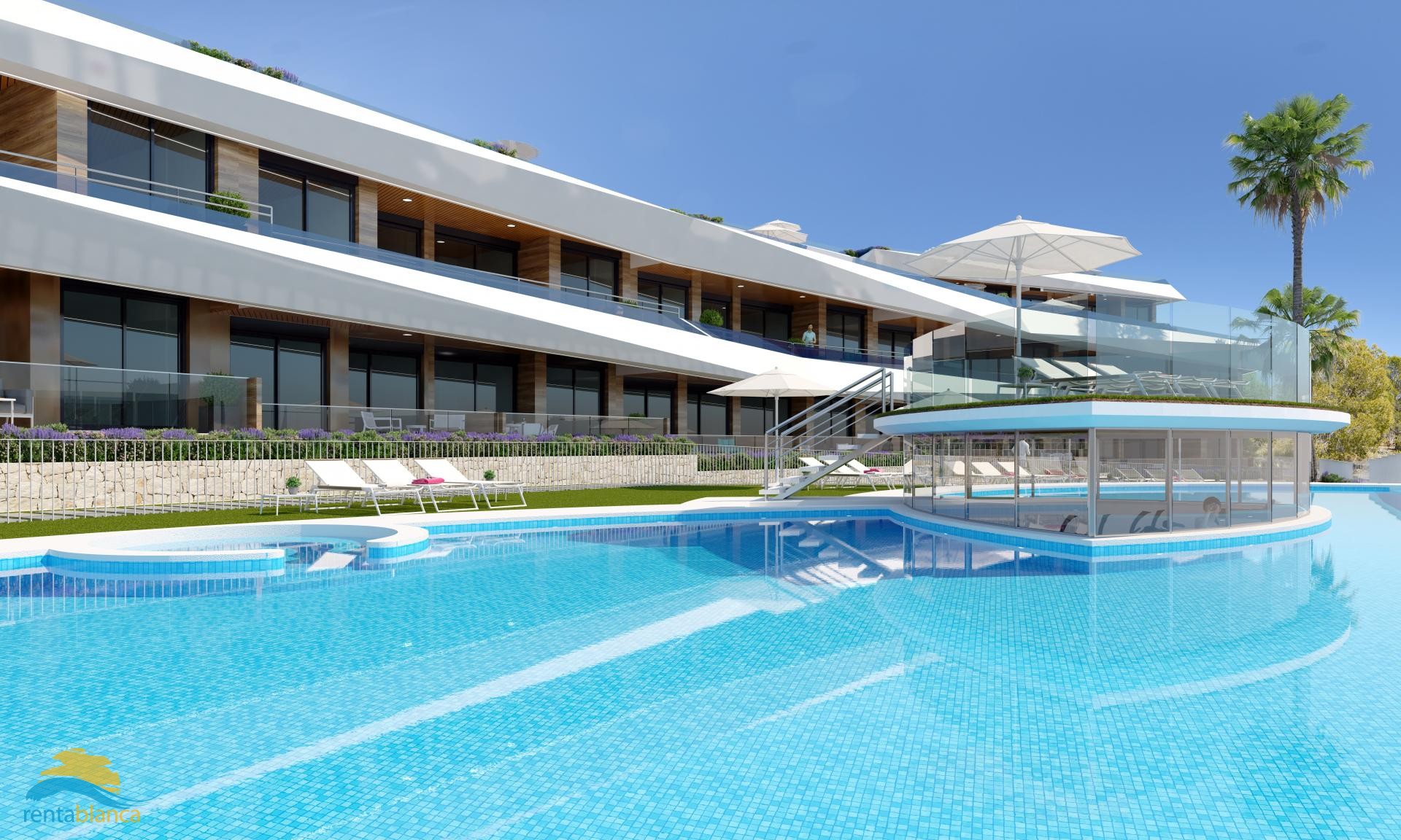 New build - residential complex 76 apartments - Gran Alacant  - Rentablanca