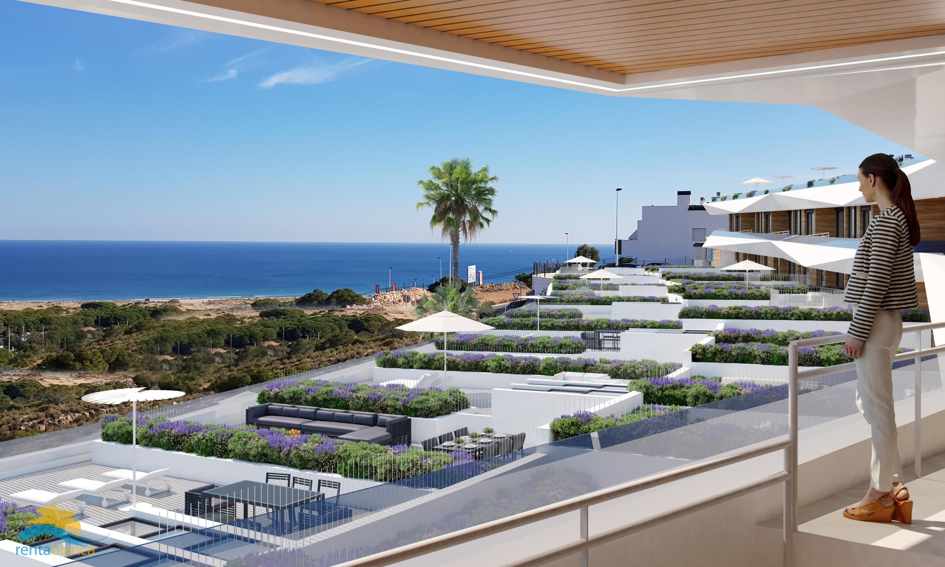 New build - residential complex 76 apartments - Gran Alacant  - Rentablanca