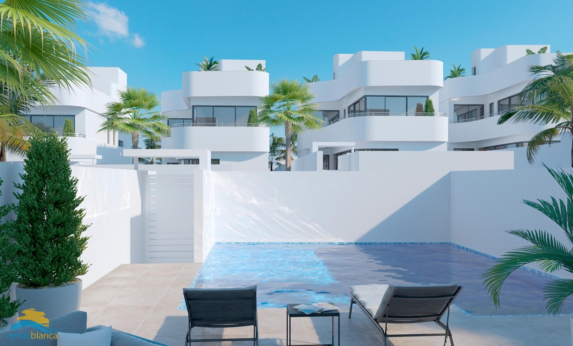 New build - modern detached villa - La Marina Urb. - Rentablanca