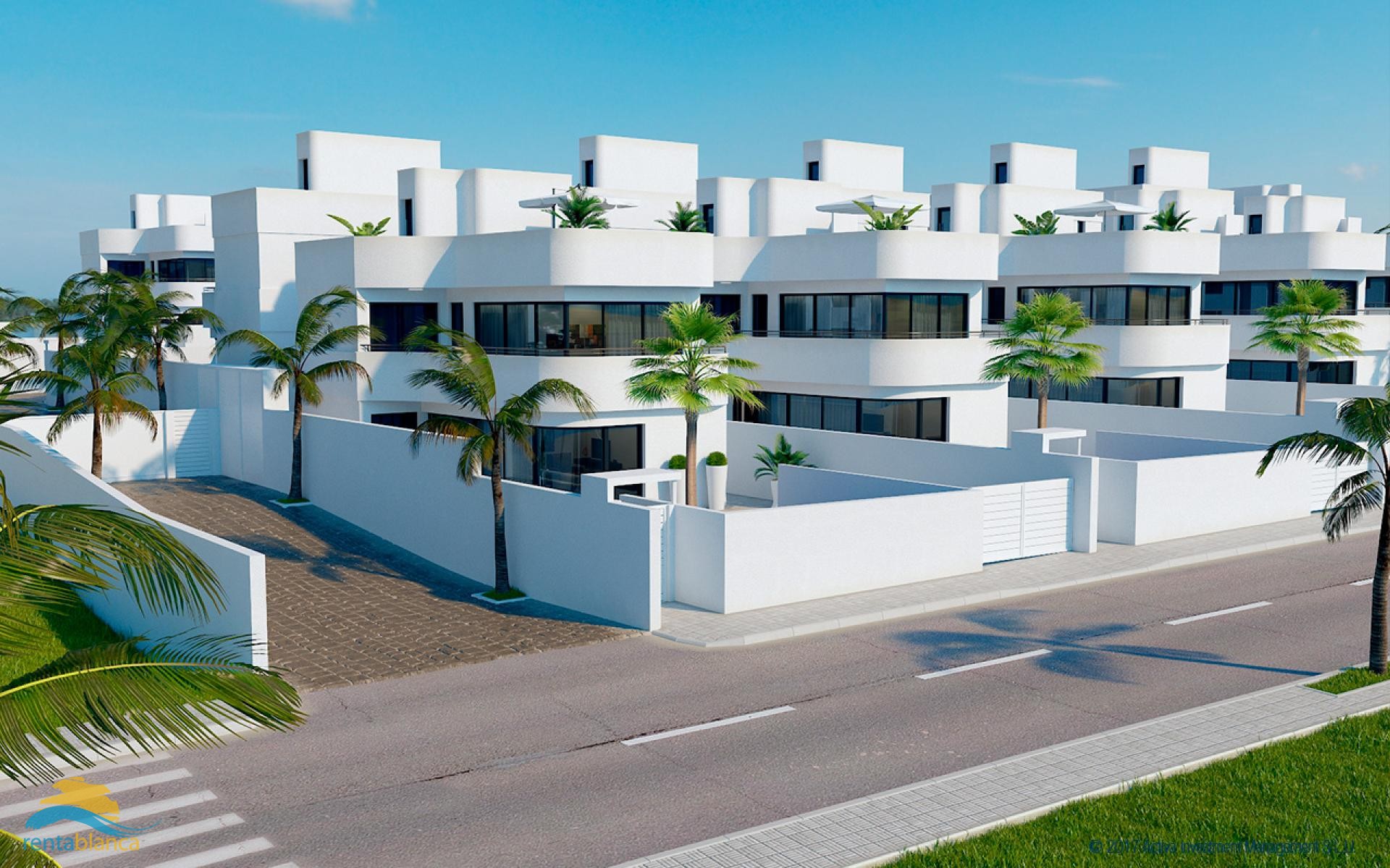 New build - modern detached villa - La Marina Urb. - Rentablanca