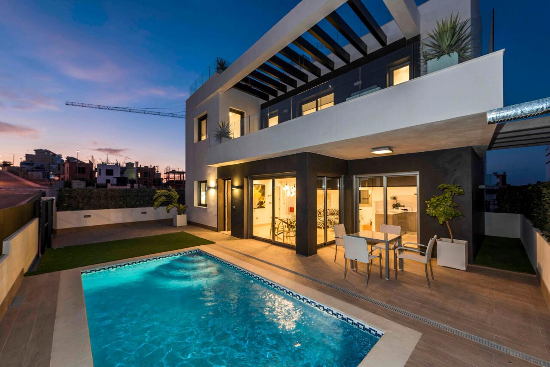 New build - modern detached villa - Villamartin - Rentablanca