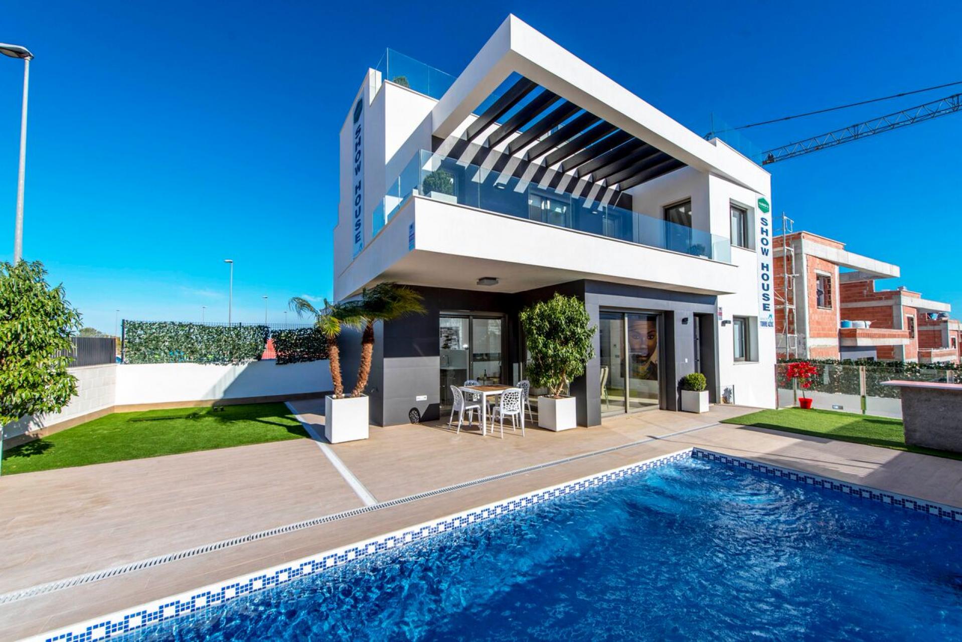 New build - modern detached villa - Villamartin - Rentablanca