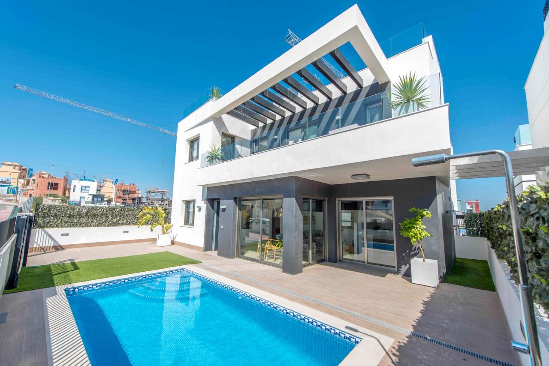 New build - modern detached villa - Villamartin - Rentablanca